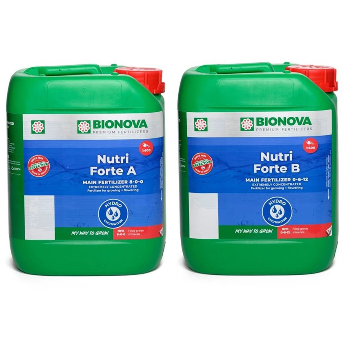 Bio Nova Nutri Forte A + B - verschiedene Größen