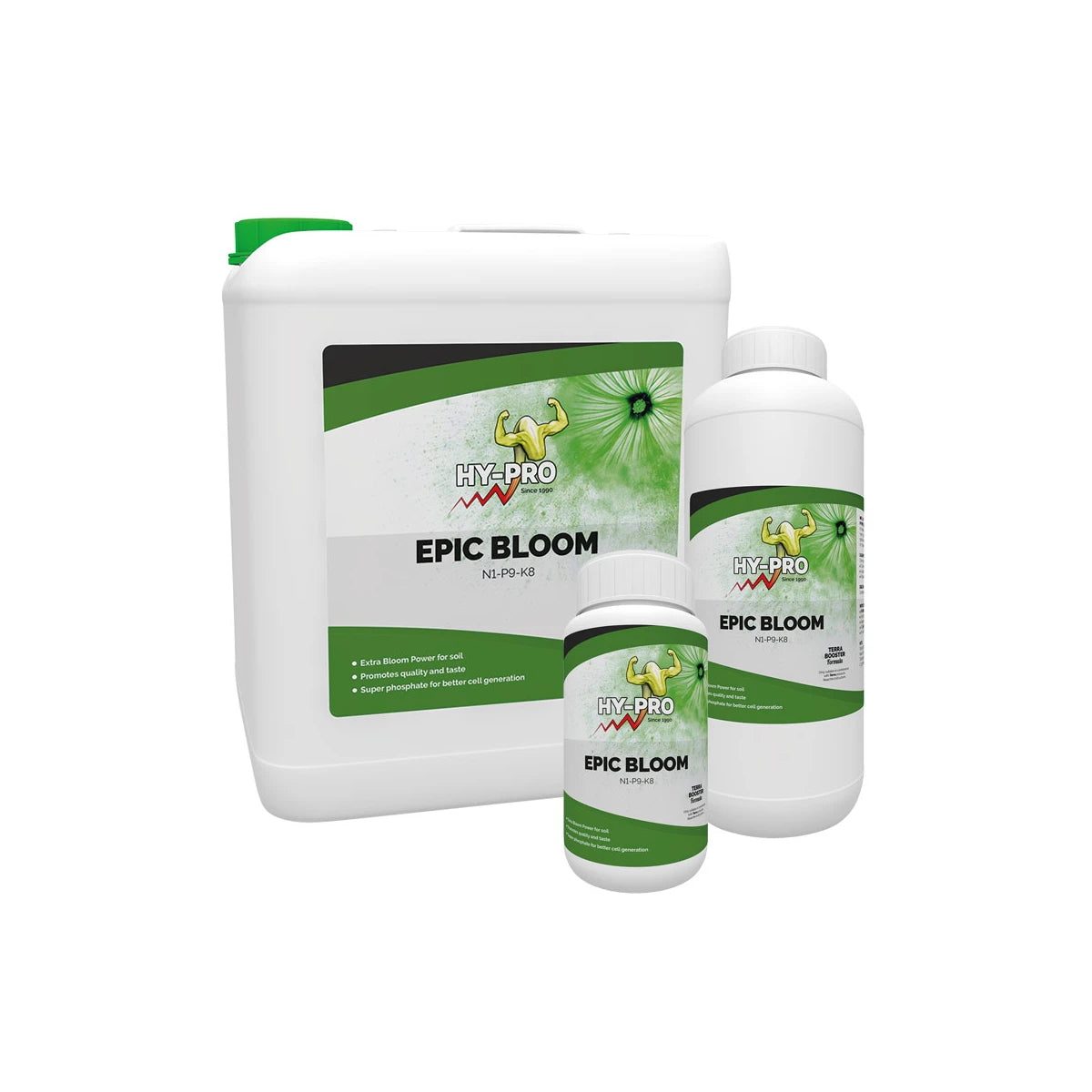 Hy-Pro Epic Bloom Terra – verschiedene Größen