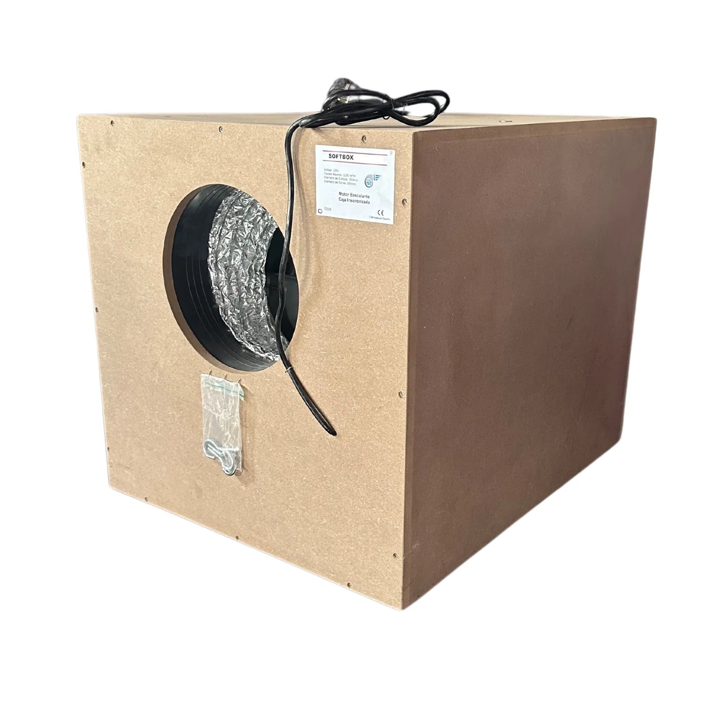 MJ3 Softbox – Geräuscharme Belüftung für professionelle Growräume