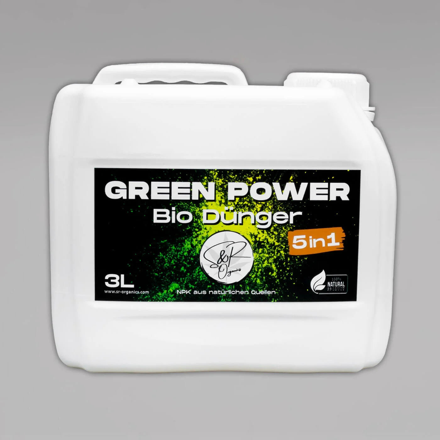 S&R Green Power 5-in-1 Biodünger – Vollorganischer Kraftstoff für deine Pflanzen
