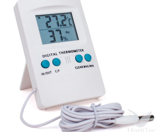 Vanguard Hydroponics PROBE HIGROTEMP – Thermo-Hygrometer mit externer Sonde
