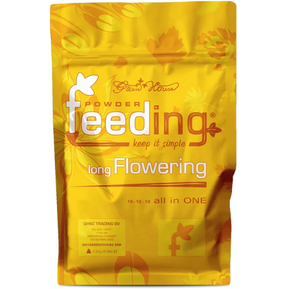 Green House Feeding – Long Flowering: Präzise Ernährung für lang blühende Sorten, verschiedene Größen