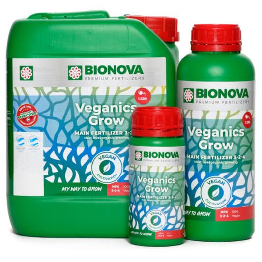 Bio Nova Veganics Grow NPK – 1L, 5L, 20L Wachstumsdünger