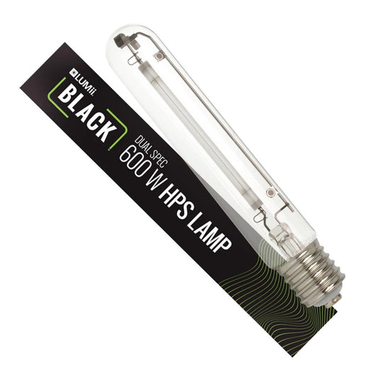 LUMii Black HPS 600W – Leistungsstarke Natriumdampflampe für die Blütephase
