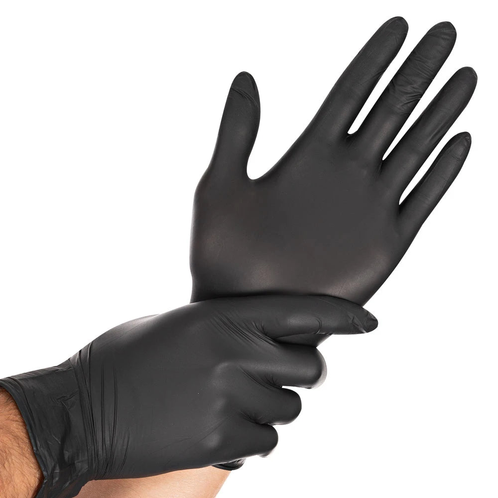 Latex & Nitril Einmalhandschuhe, gepudert, verschiedene Größen, M, L, XL