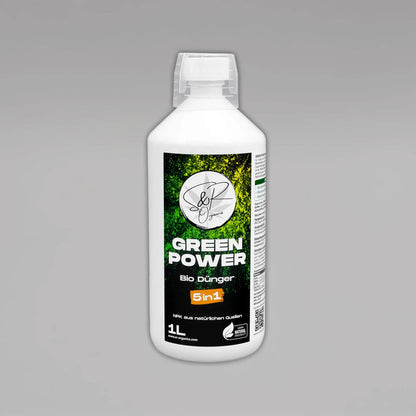 S&R Green Power 5-in-1 Biodünger – Vollorganischer Kraftstoff für deine Pflanzen