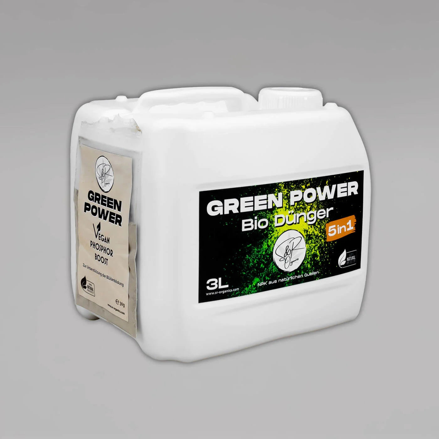 S&R Green Power 5-in-1 Biodünger – Vollorganischer Kraftstoff für deine Pflanzen
