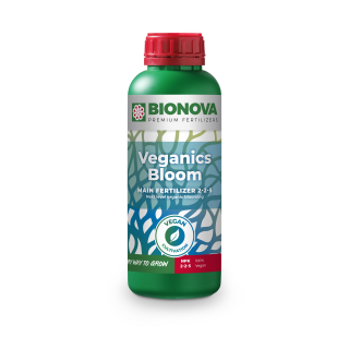 Bio Nova Veganics Bloom 2-2-5 - 1L - Grow Dünger Pflanzenstärkung Stimulator